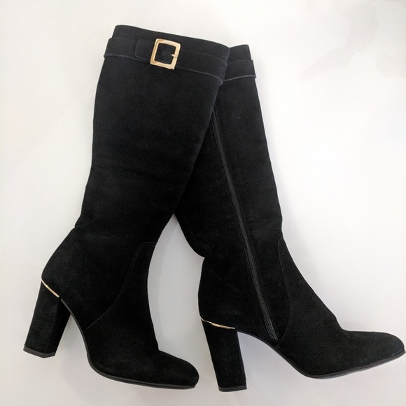 Hanna White Shoes - Hanna White Italian knee high boots EUC 37